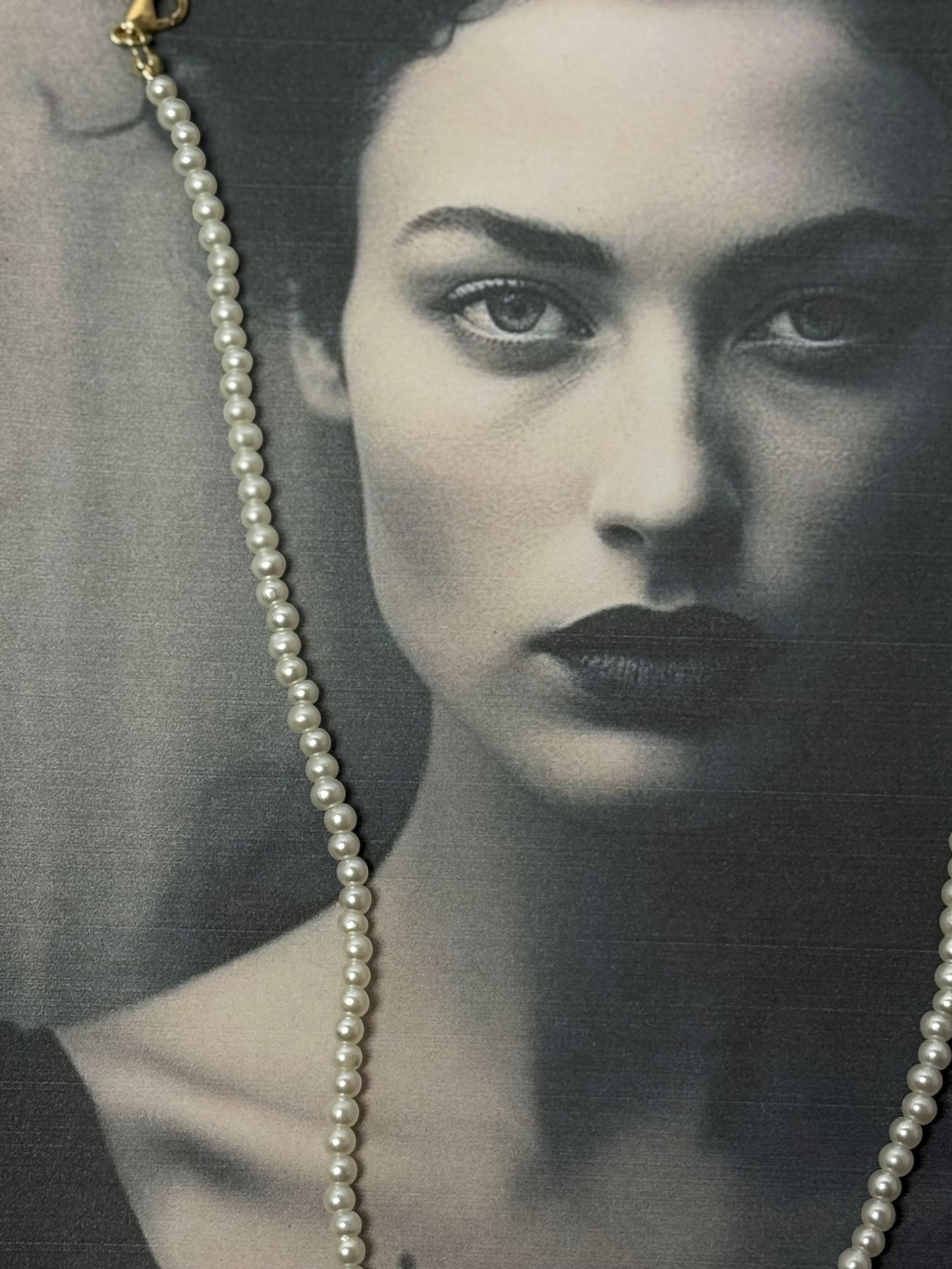 Pearl bow choker necklace Sheessence