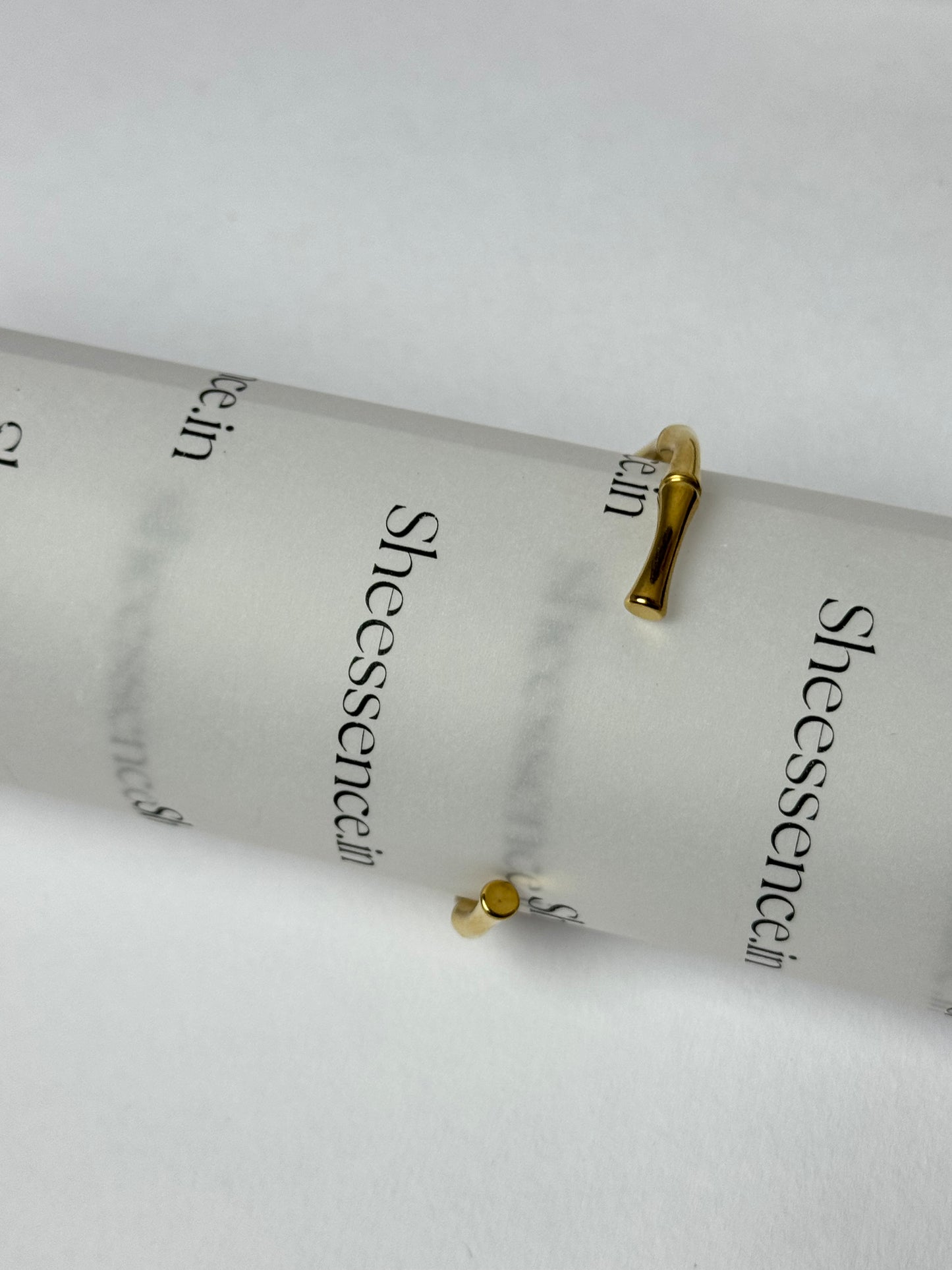 18k Gold plated stainless steel kada Braclet -Sheessence