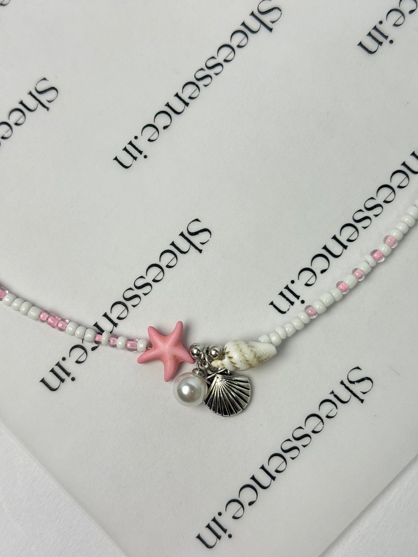 Beaded starfish waist chain- Sheessence