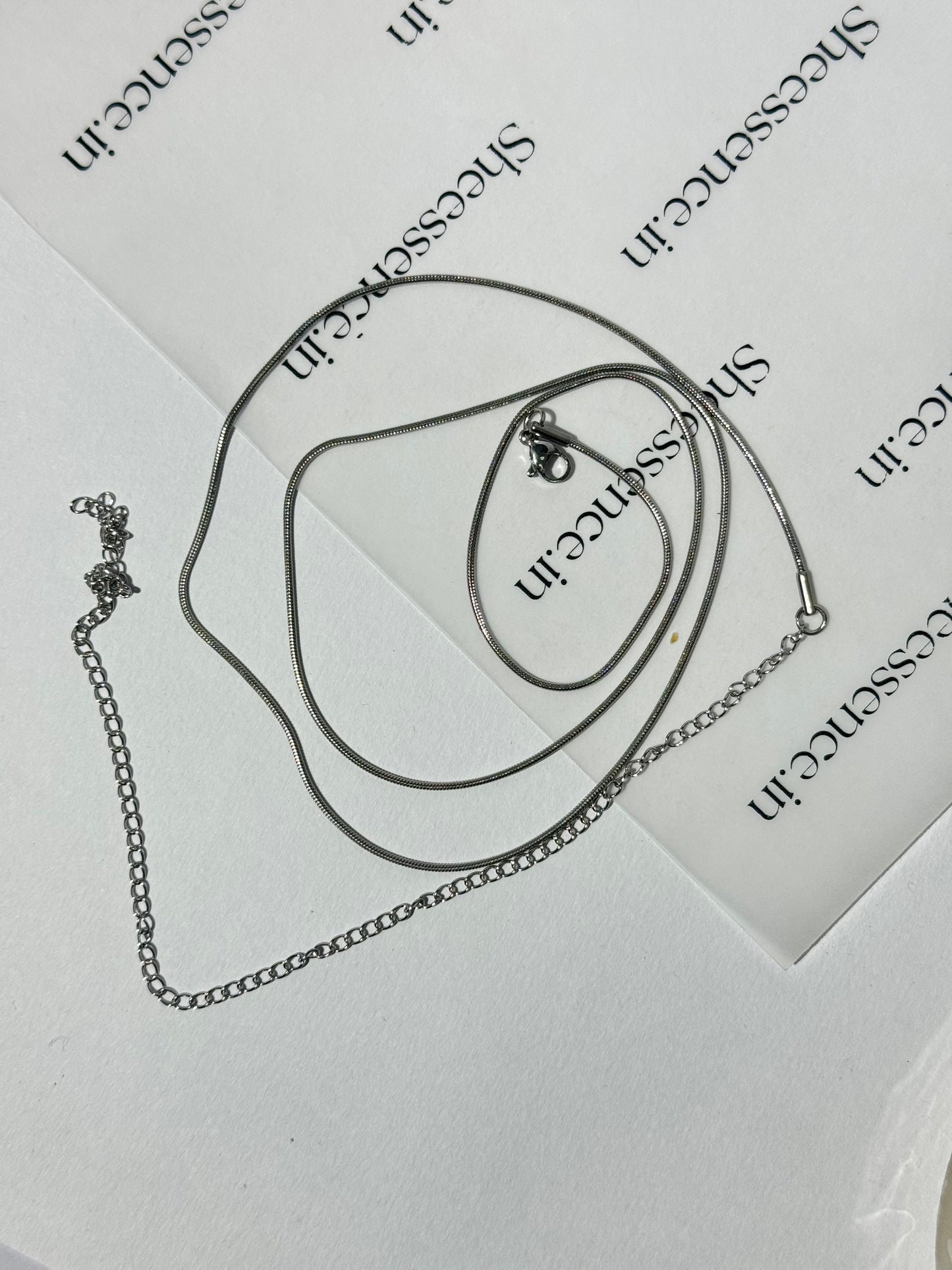 Stainless steel waist chain silver waterproof by Sheessence