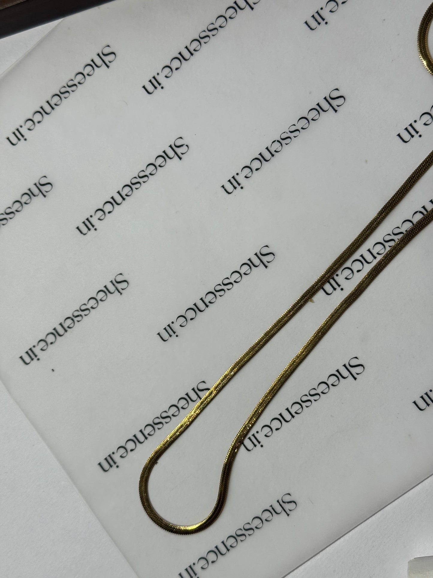 18K Gold plated stainless steel waist chain