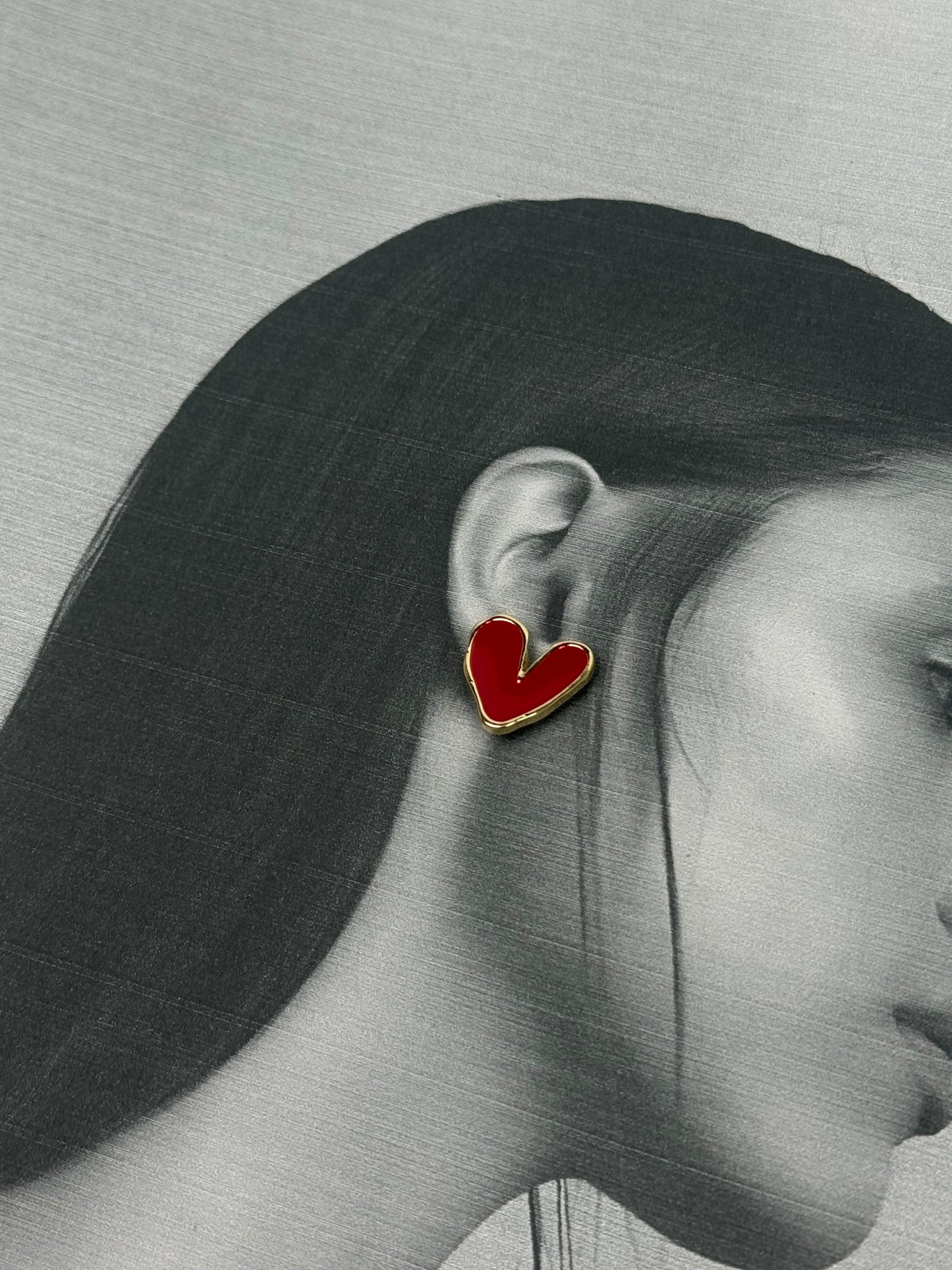 Mini Heart Stud -Sheessence