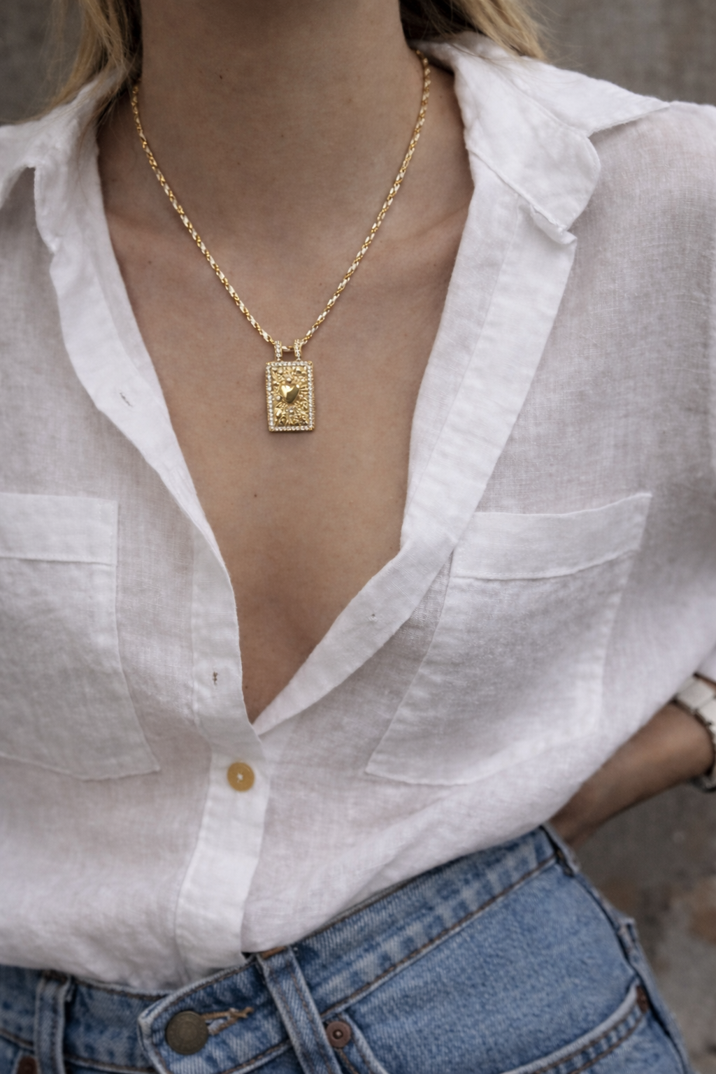 The Lover’s Tarot Cord Necklace- Designed in London