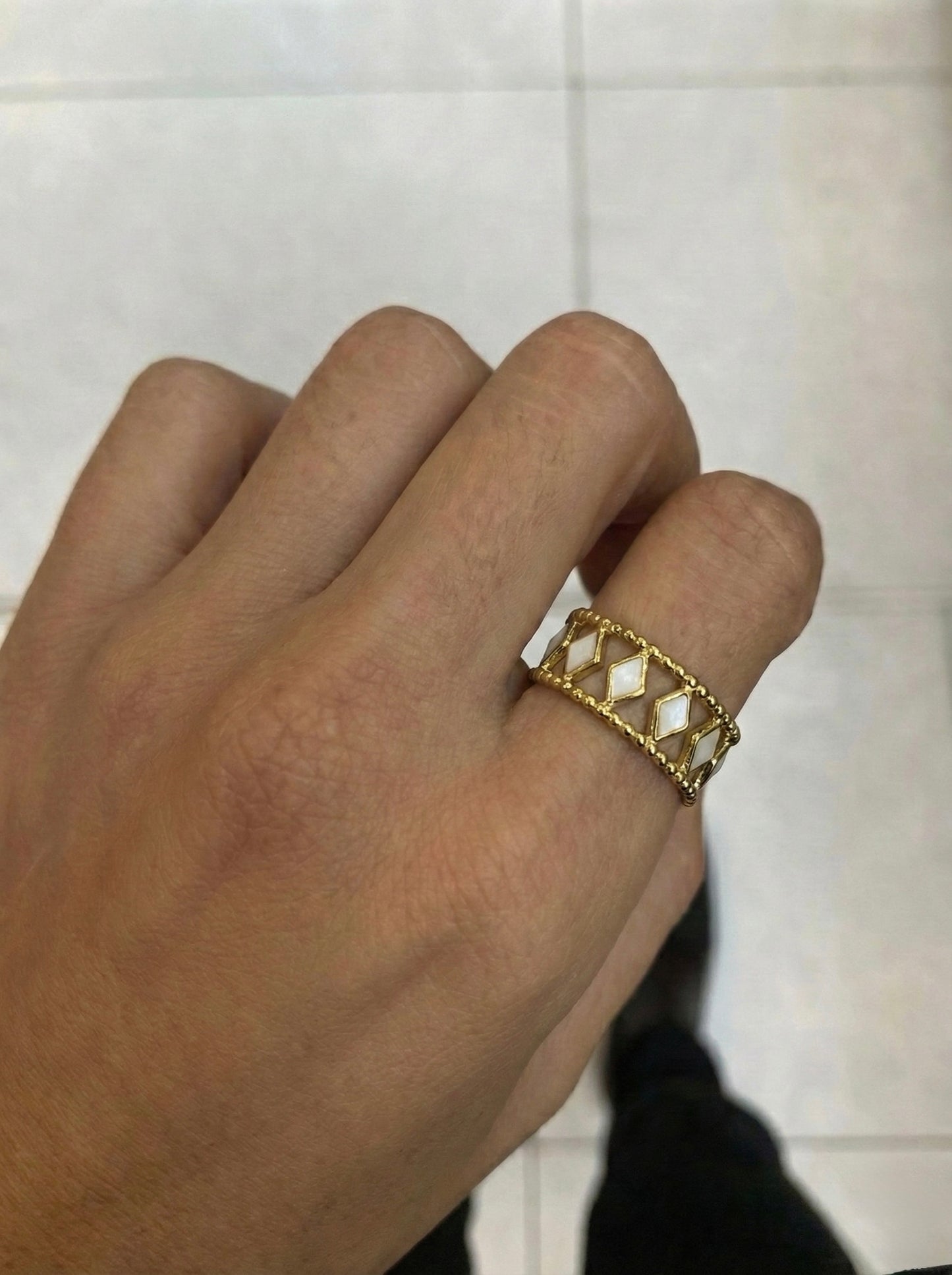 Fluidity Wrap Ring – 18k Gold Plated Sheessence