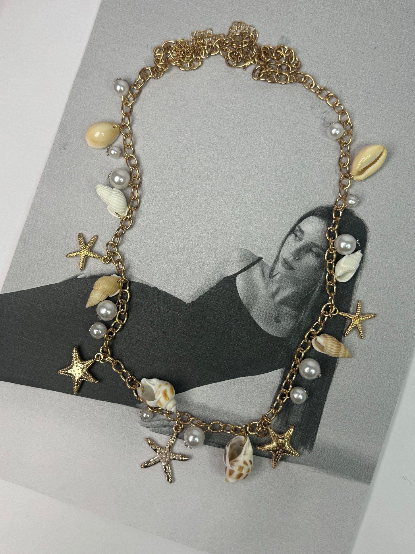 Boho Gold shell waist chain-Sheessence