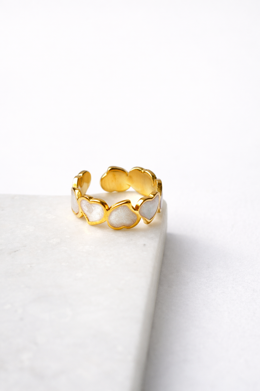 Cloud Nine Heart Ring  -Sheessence