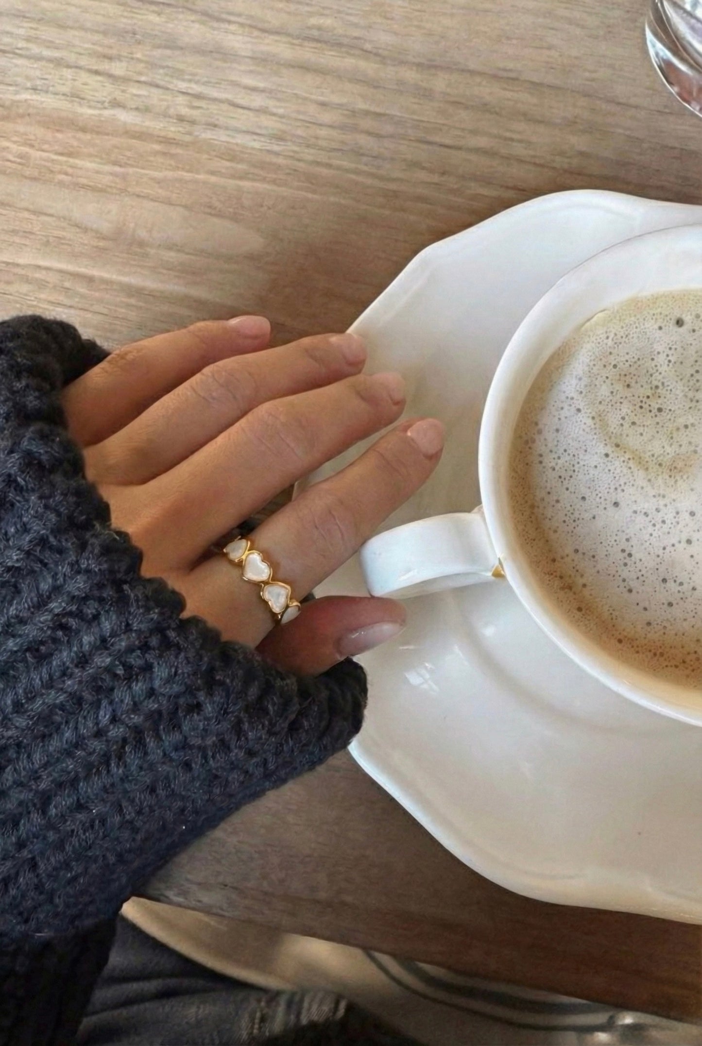 Cloud Nine Heart Ring  -Sheessence