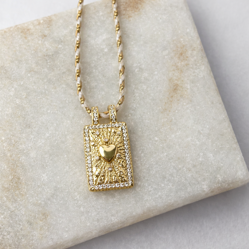 The Lover’s Tarot Cord Necklace- Designed in London