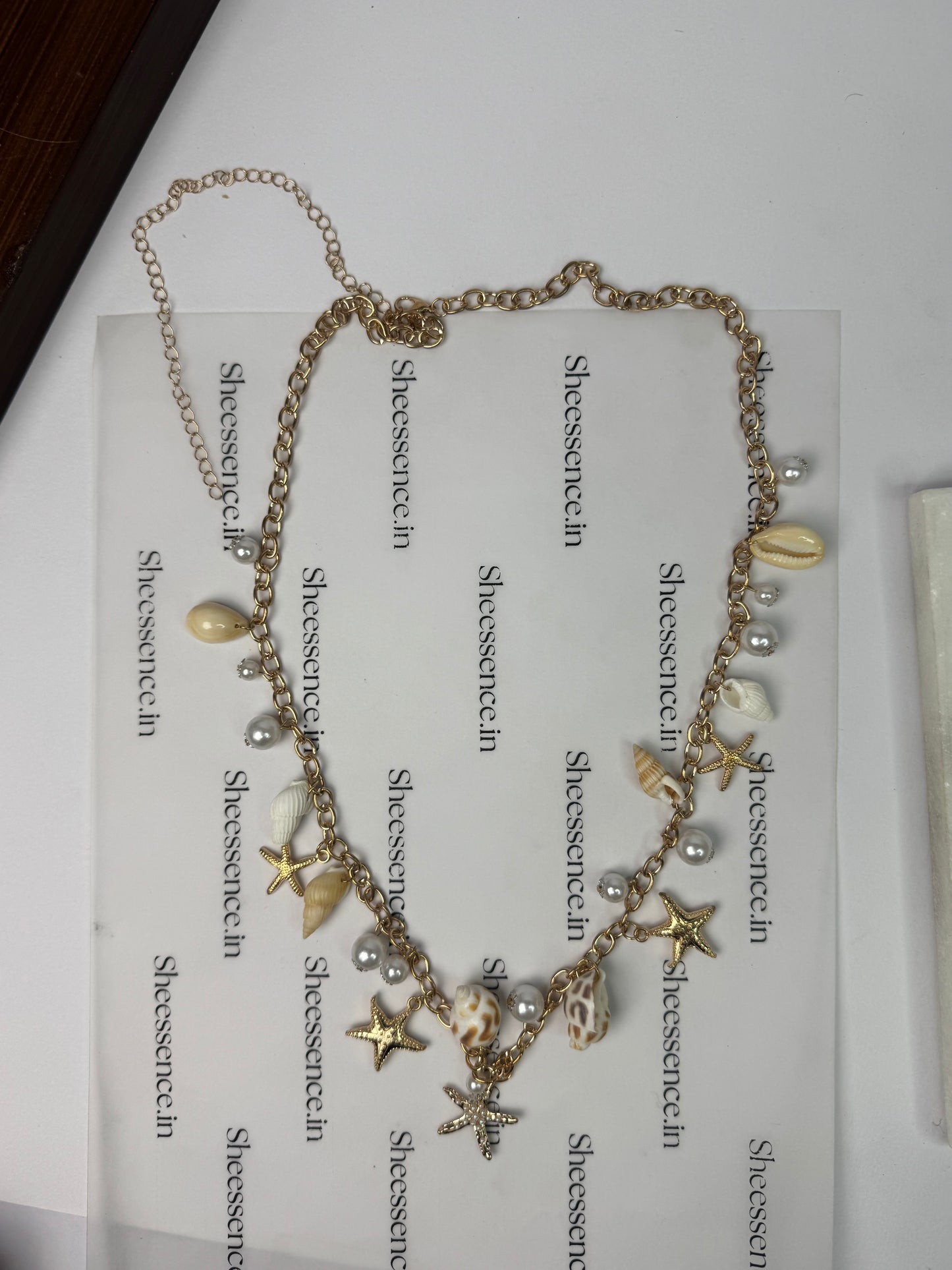 Boho Gold shell waist chain-Sheessence