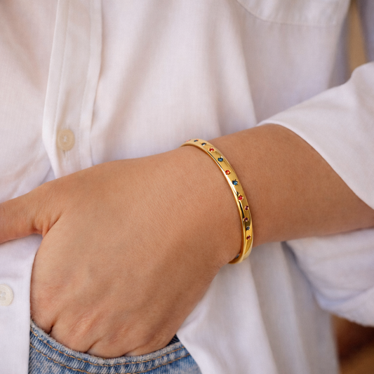 Sheessence 18k Gold plated kada Braclets - Sheessence