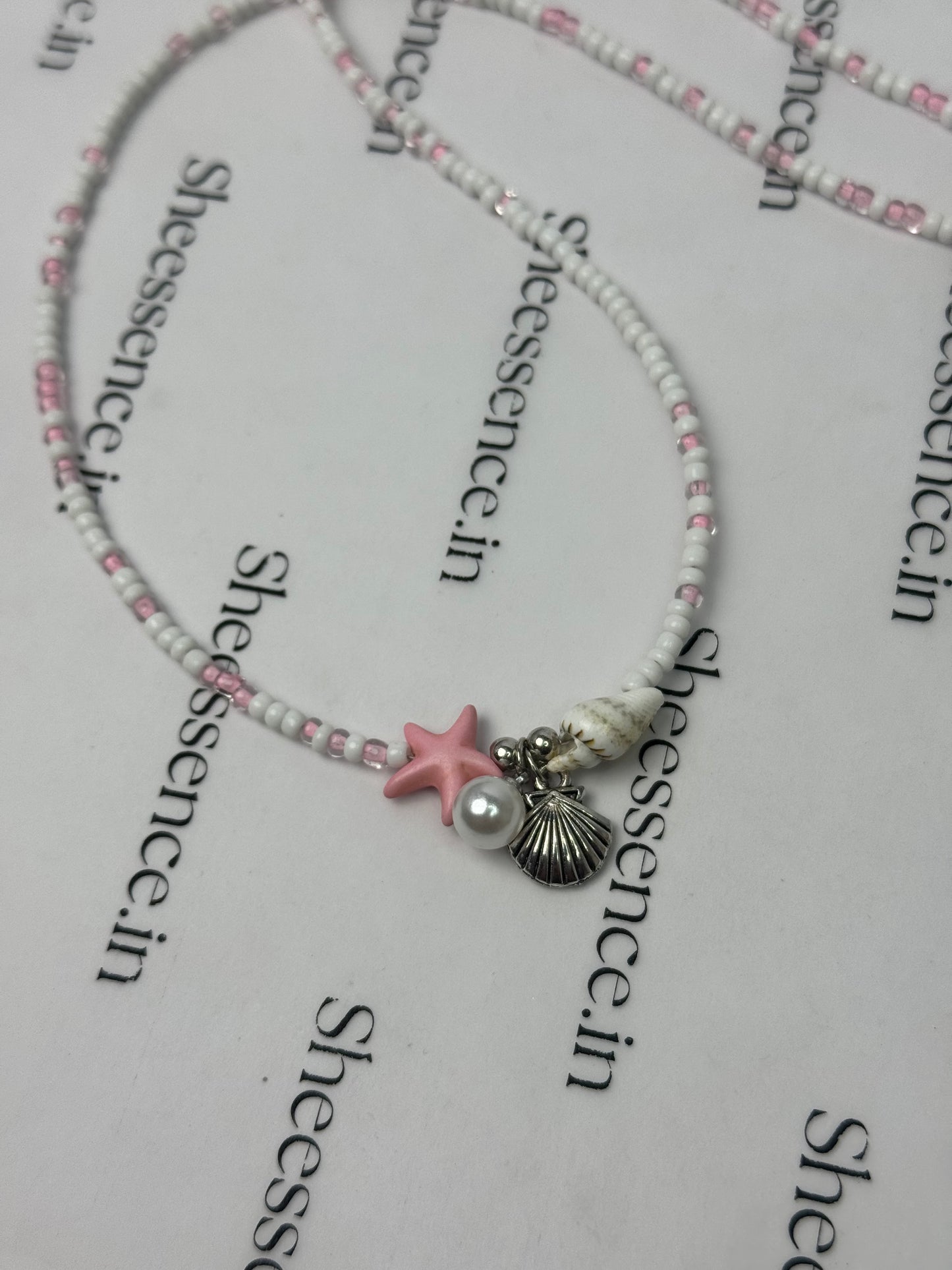 Beaded starfish waist chain- Sheessence