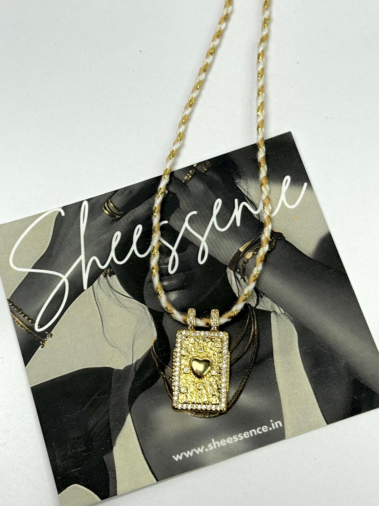 The Lover’s Tarot Cord Necklace- Designed in London