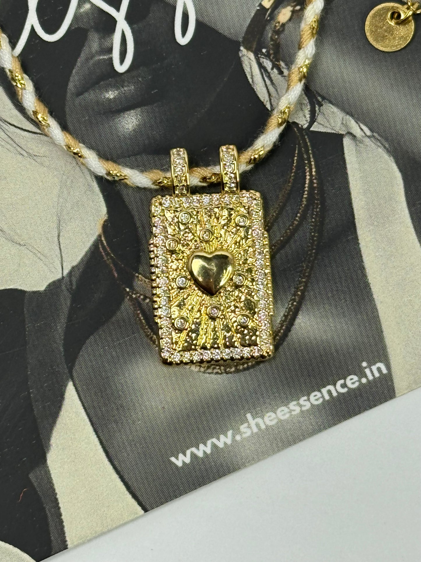 The Lover’s Tarot Cord Necklace- Designed in London