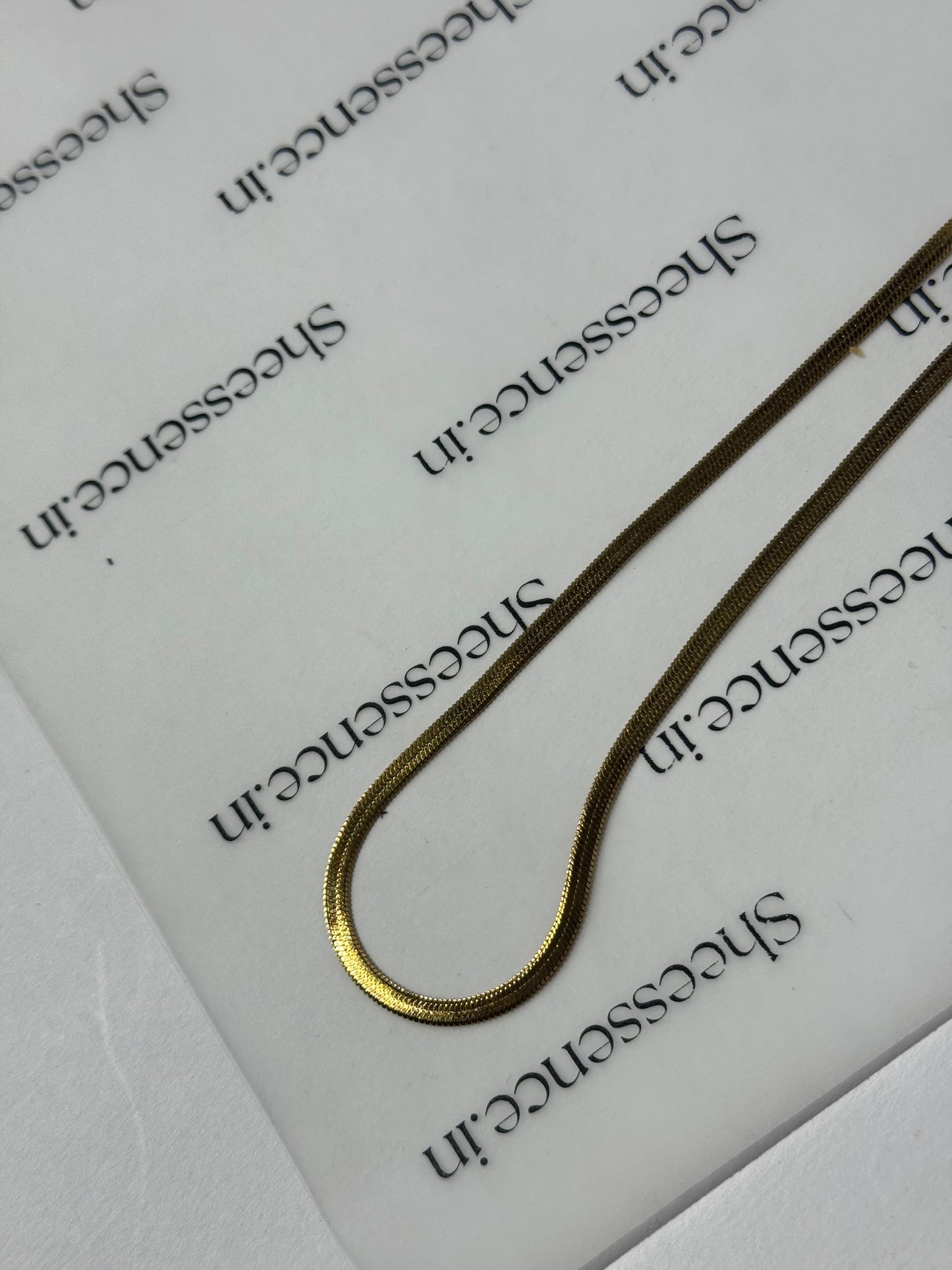 18K Gold plated stainless steel waist chain