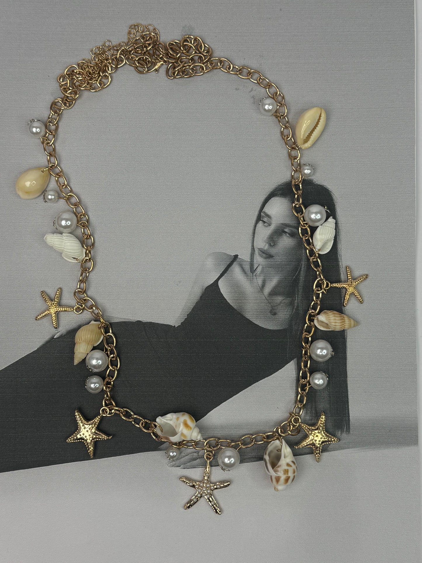 Boho Gold shell waist chain-Sheessence