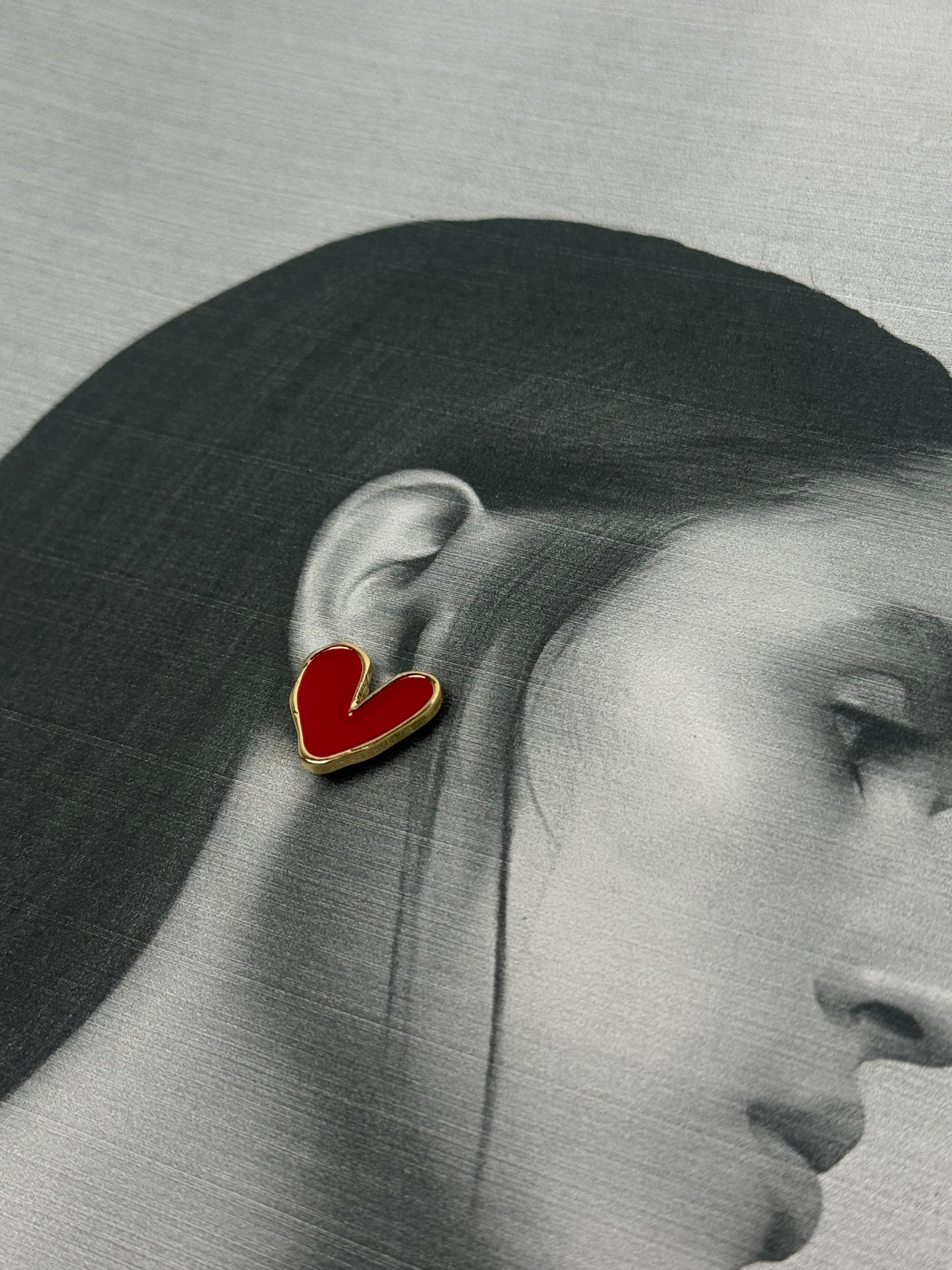 Mini Heart Stud -Sheessence