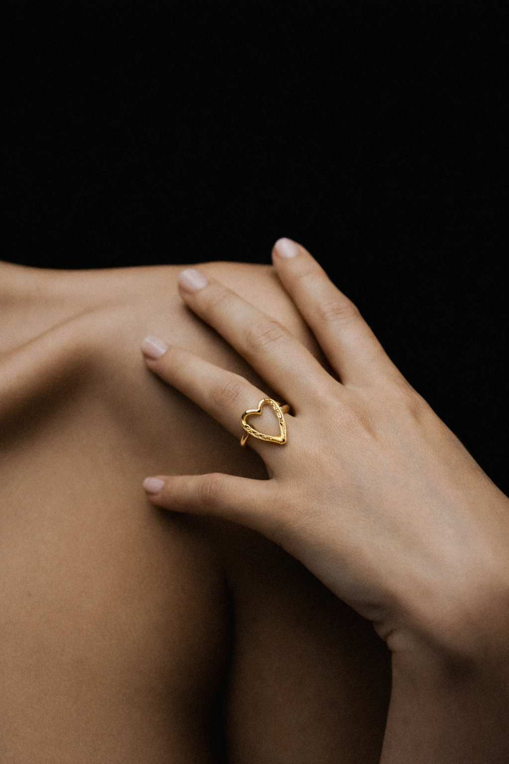 Sweetheart Heart Ring-Sheessence