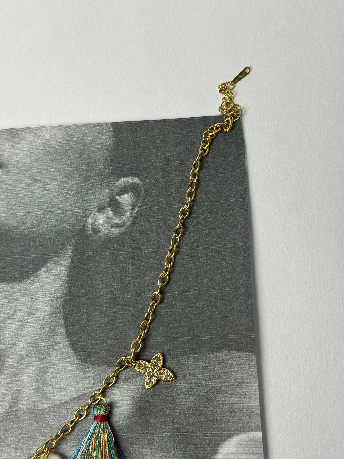 The waterproof ocean water charm necklace