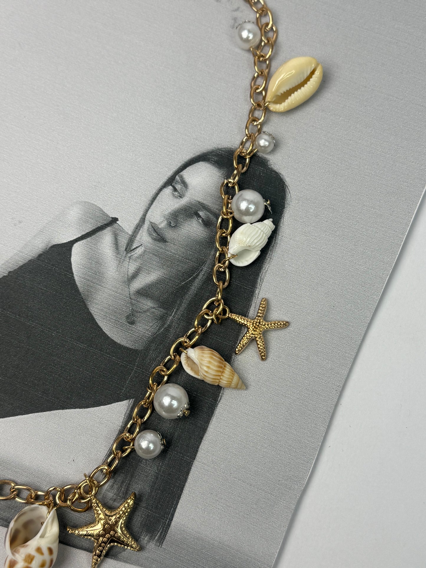 Boho Gold shell waist chain-Sheessence